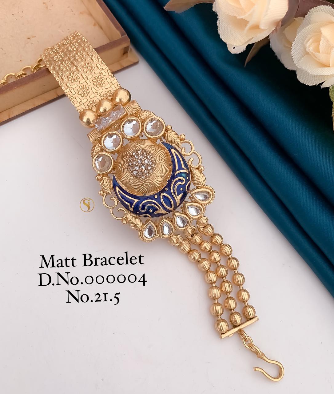 Matte Pearl Fancy Designer Bracelets 2 Wholesale Manufacturers
